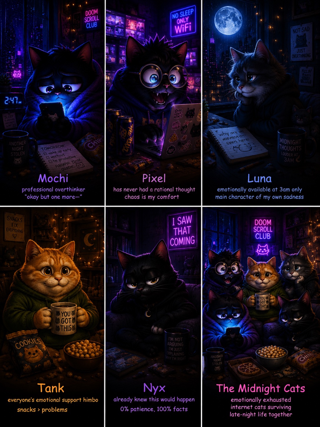 Cast Grid wallpaper.